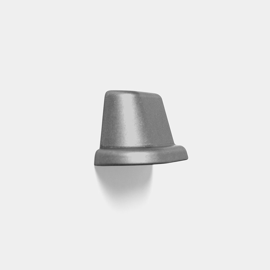 Asa tirador de metal para muebles vintage